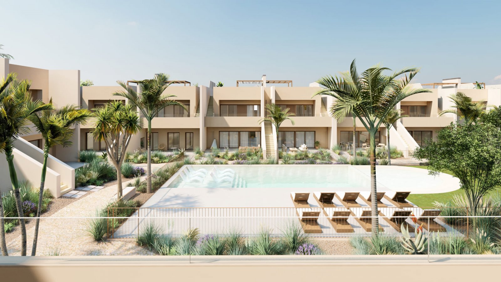 Moderner Bungalow am Golfplatz, 5 km vom Meer entfernt, San Javier