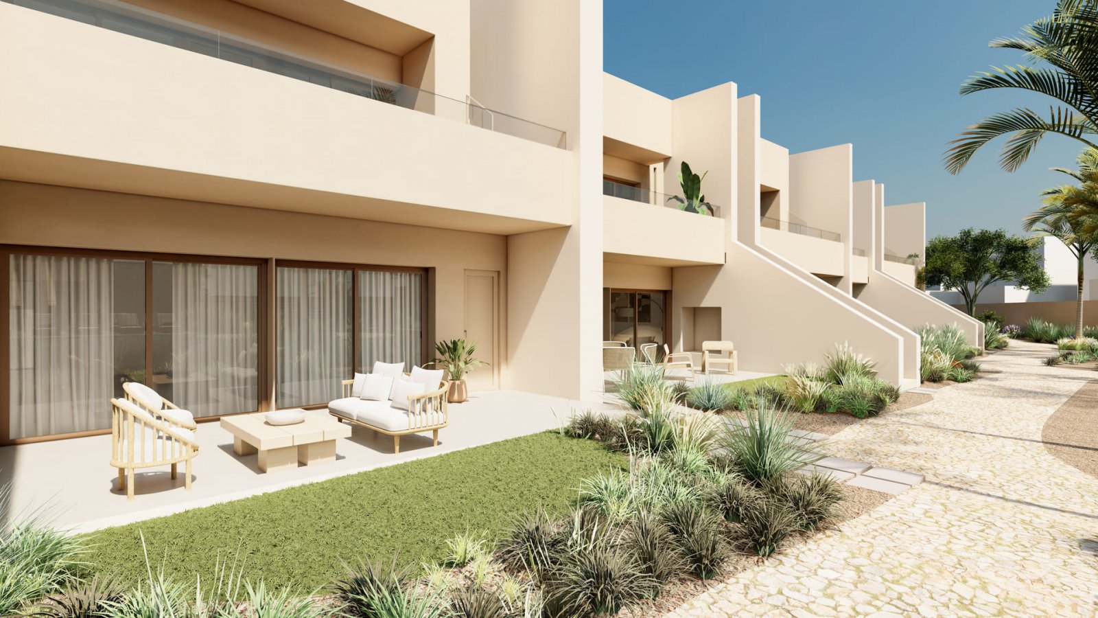 Moderner Bungalow am Golfplatz, 5 km vom Meer entfernt, San Javier