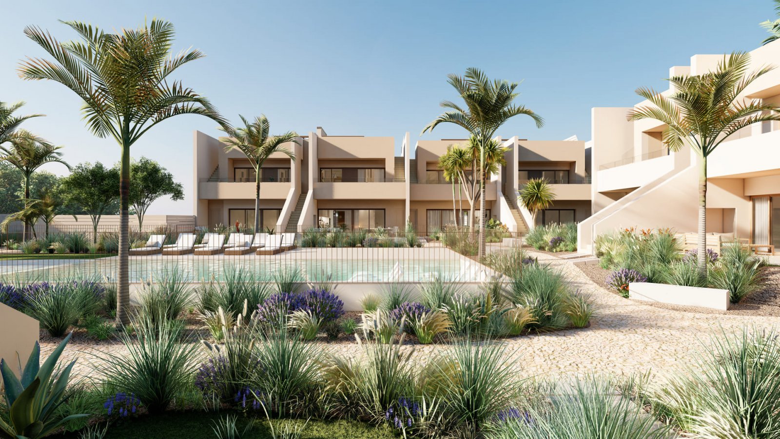 Moderner Bungalow am Golfplatz, 5 km vom Meer entfernt, San Javier