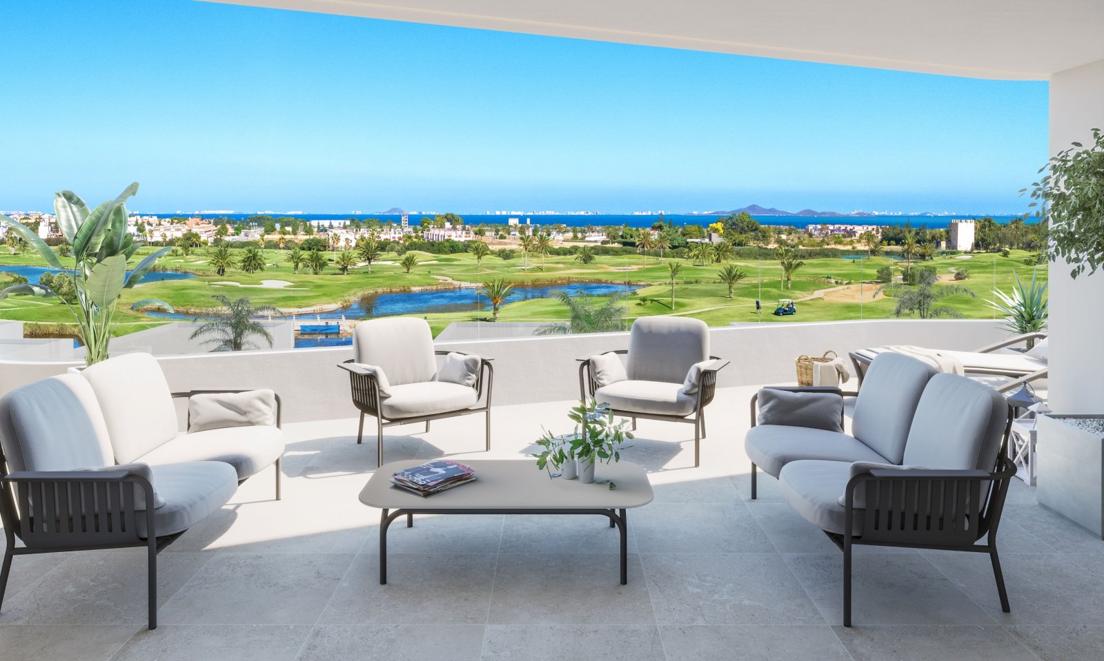 Luxusapartment am Meer und Golfplatz, Los Alcázares