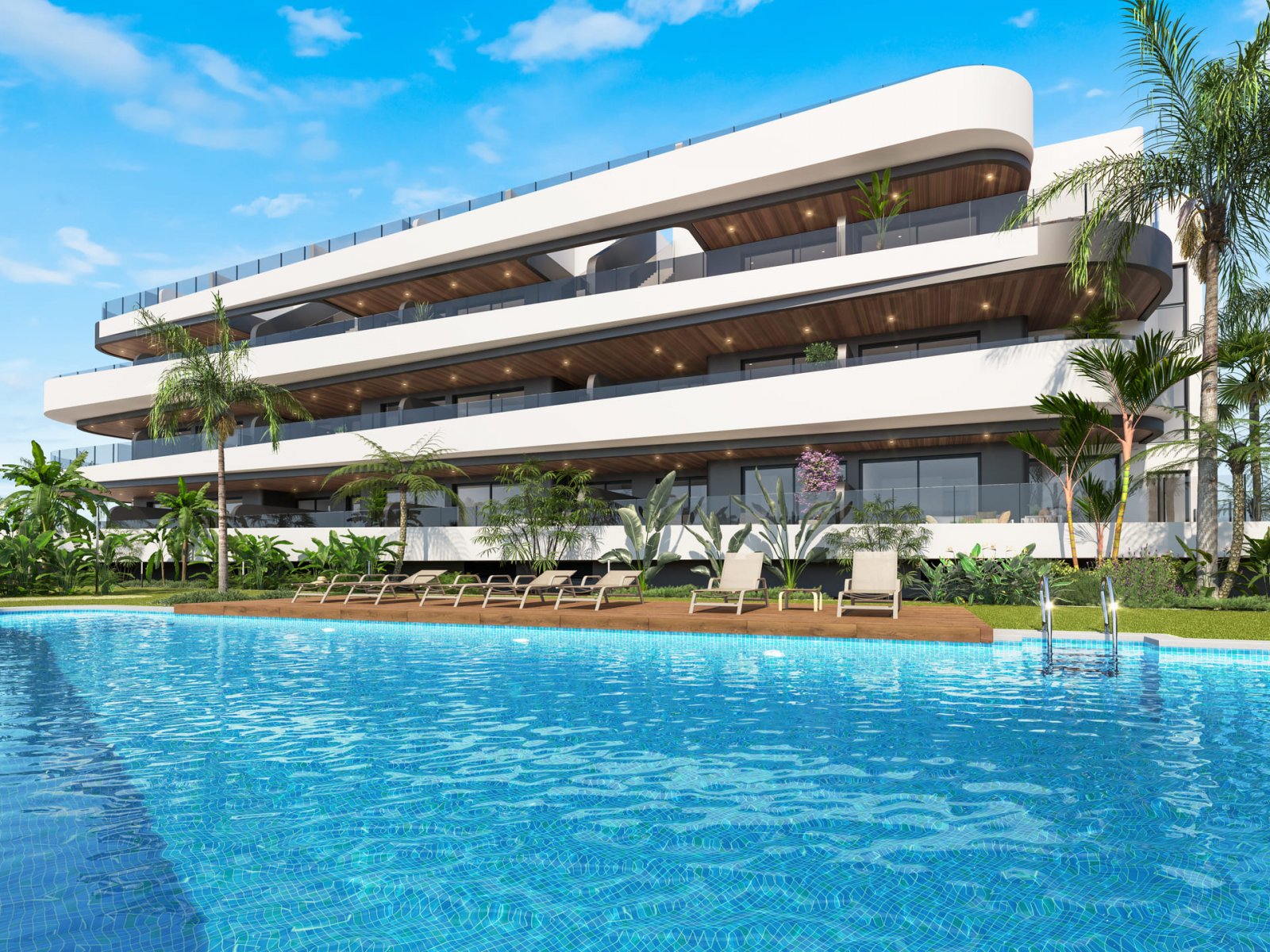 Modernes Apartment am Meer, ruhige Lage, Los Alcázares