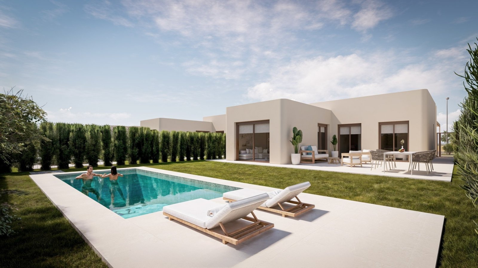 Exklusives Haus mit Pool in der Nähe des Flughafens, Corvera