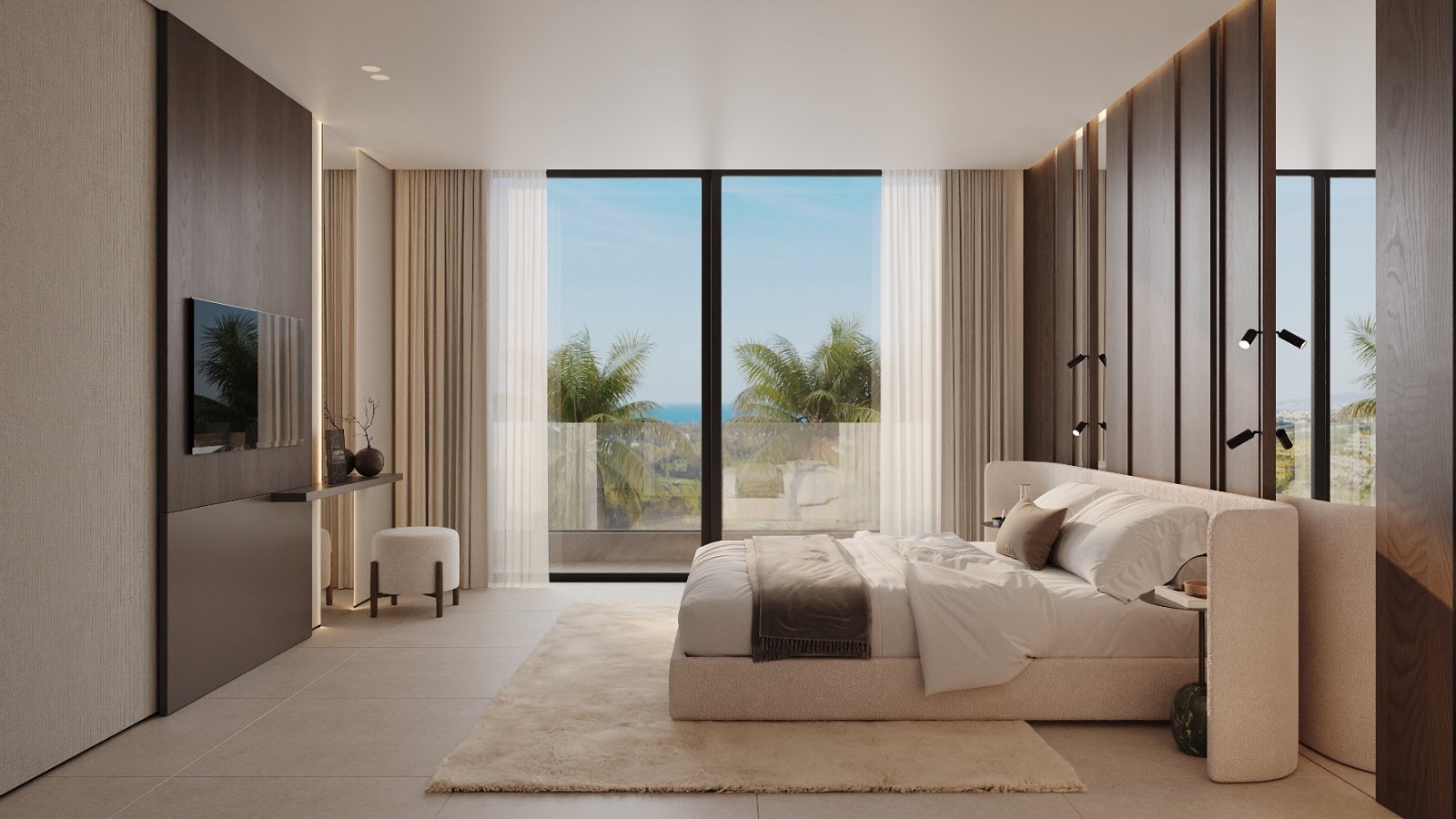 Exklusive Apartments am Meer, mit Pool und Garten, Estepona