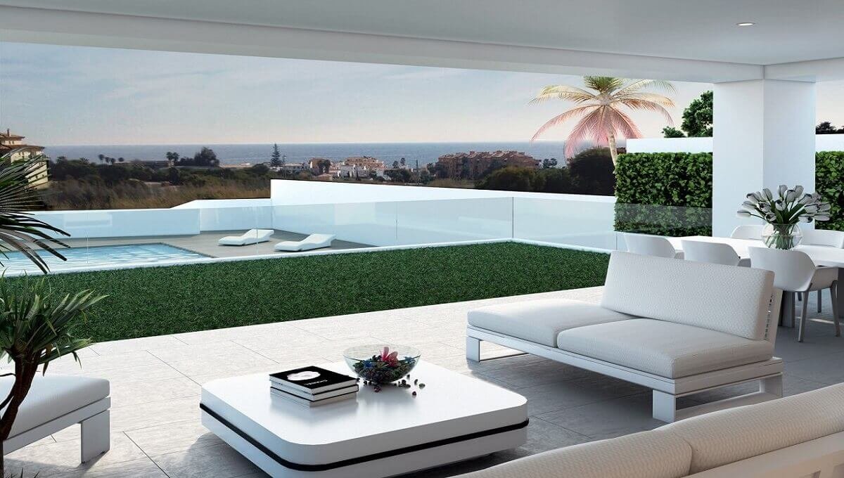 Luxusvilla mit Pool am Meer, Manilva