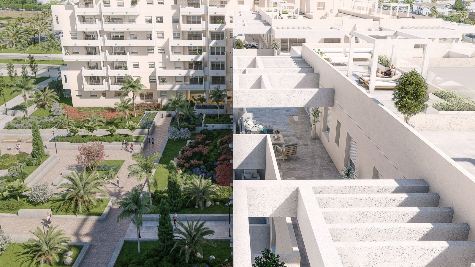 Elegante Apartments mit Meerblick, Marbella