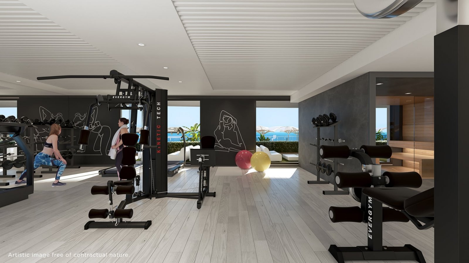 Elegantes Apartment mit Meerblick, La Manga