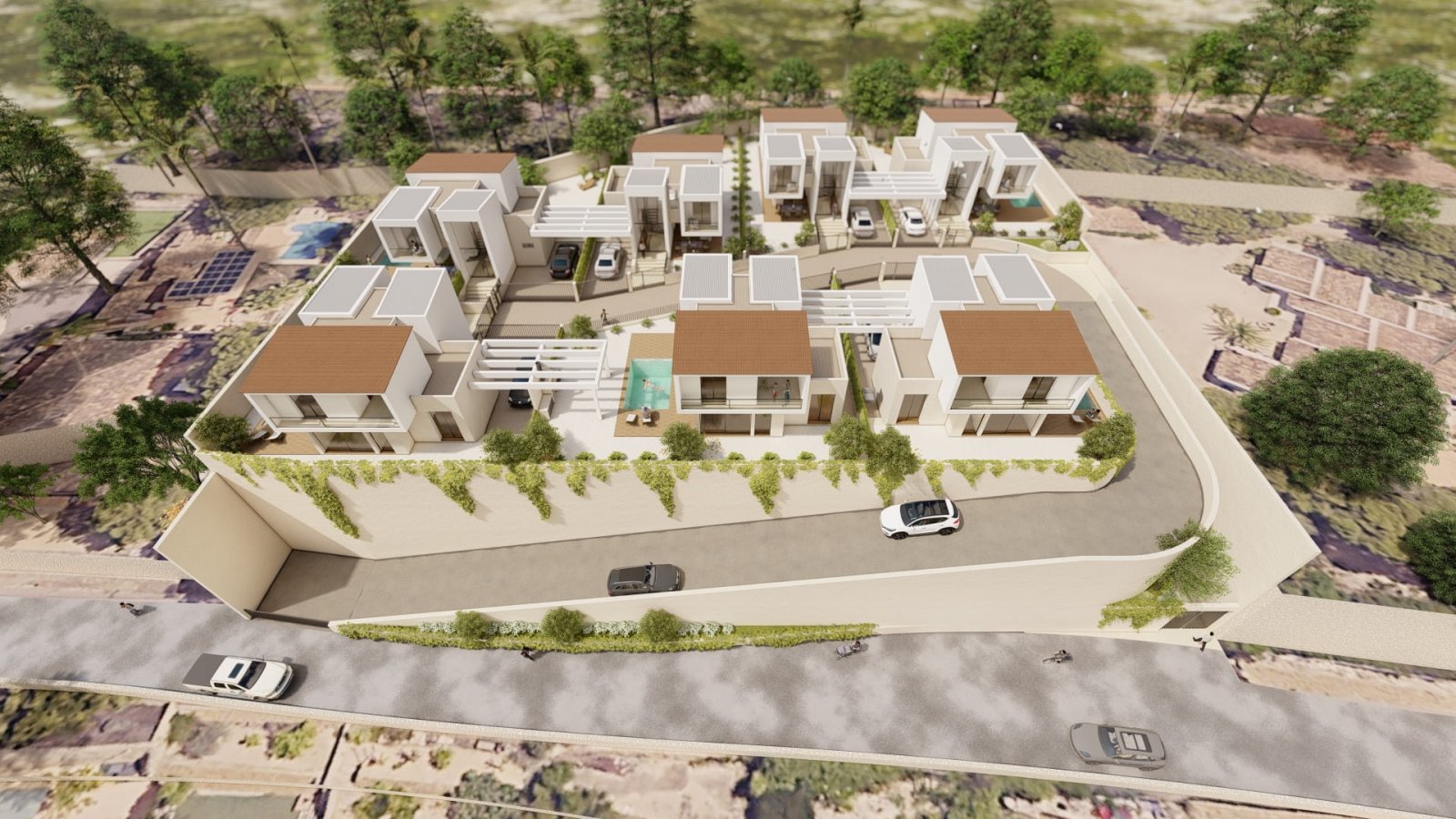 Luxushaus mit Pool und Meerblick, La Nucia