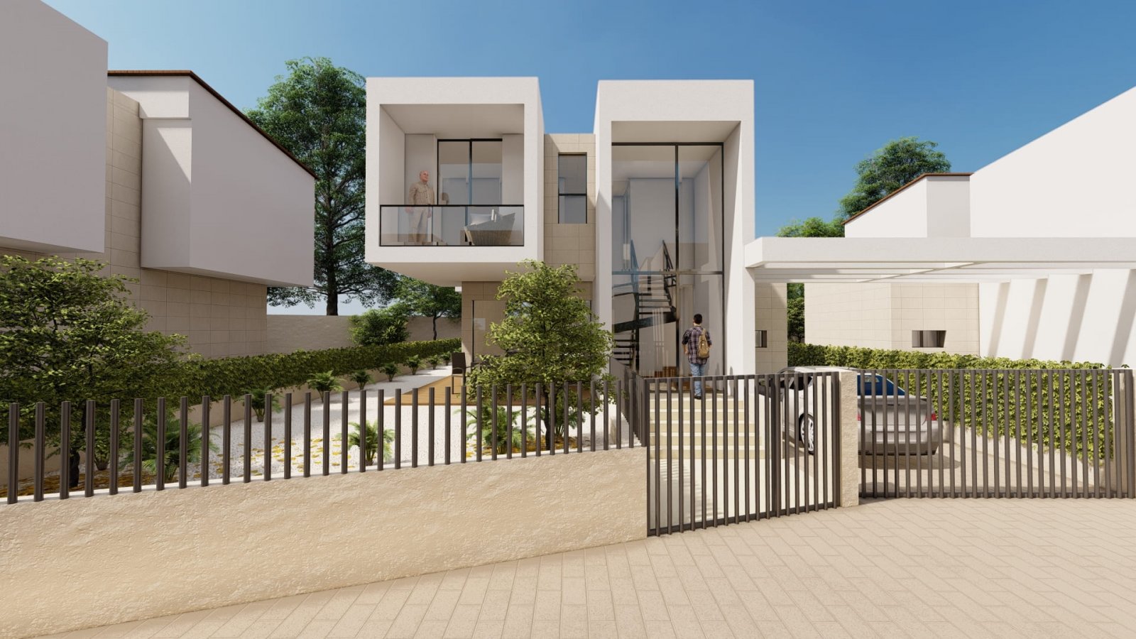 Luxushaus mit Pool und Meerblick, La Nucia
