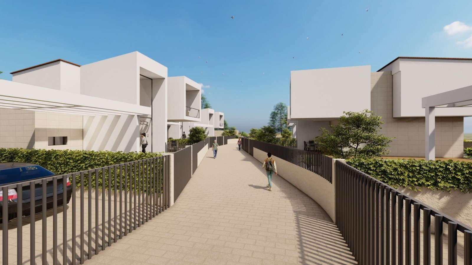 Luxushaus mit Pool und Meerblick, La Nucia