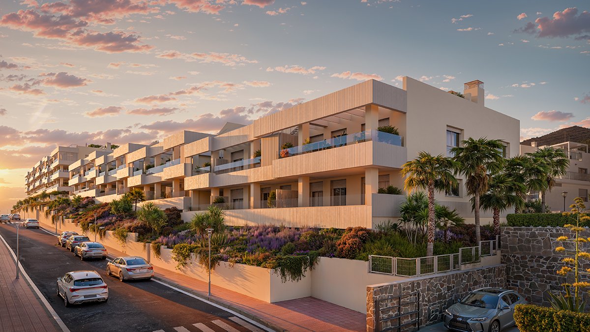 Moderne Apartments am Meer, in der Nähe des Flughafens Benalmádena
