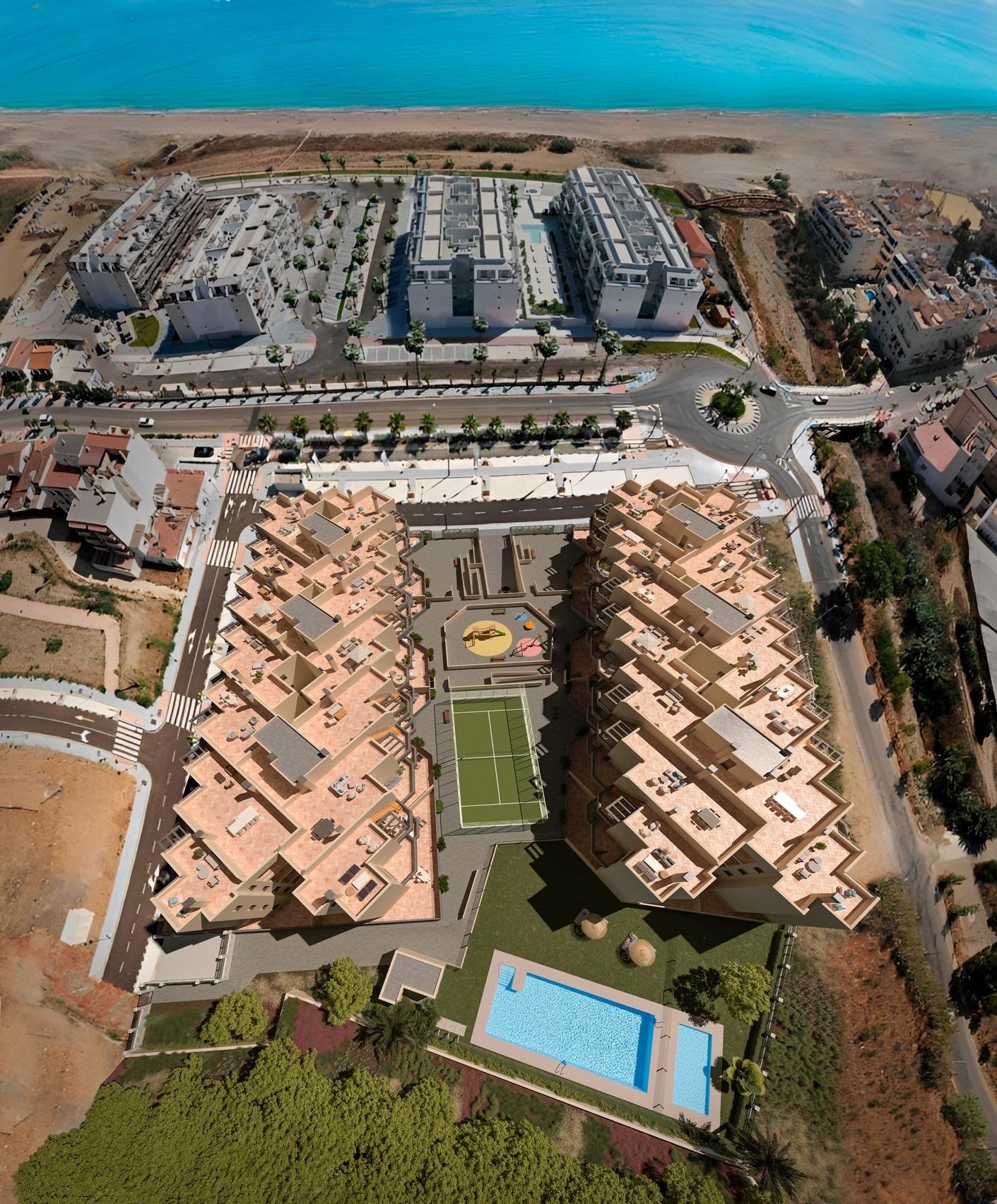 Modernes Apartment am Meer, Meerblick, Torrox