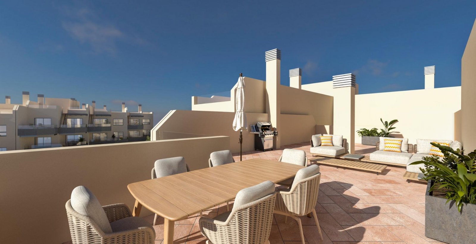 Modernes Apartment am Meer, Meerblick, Torrox