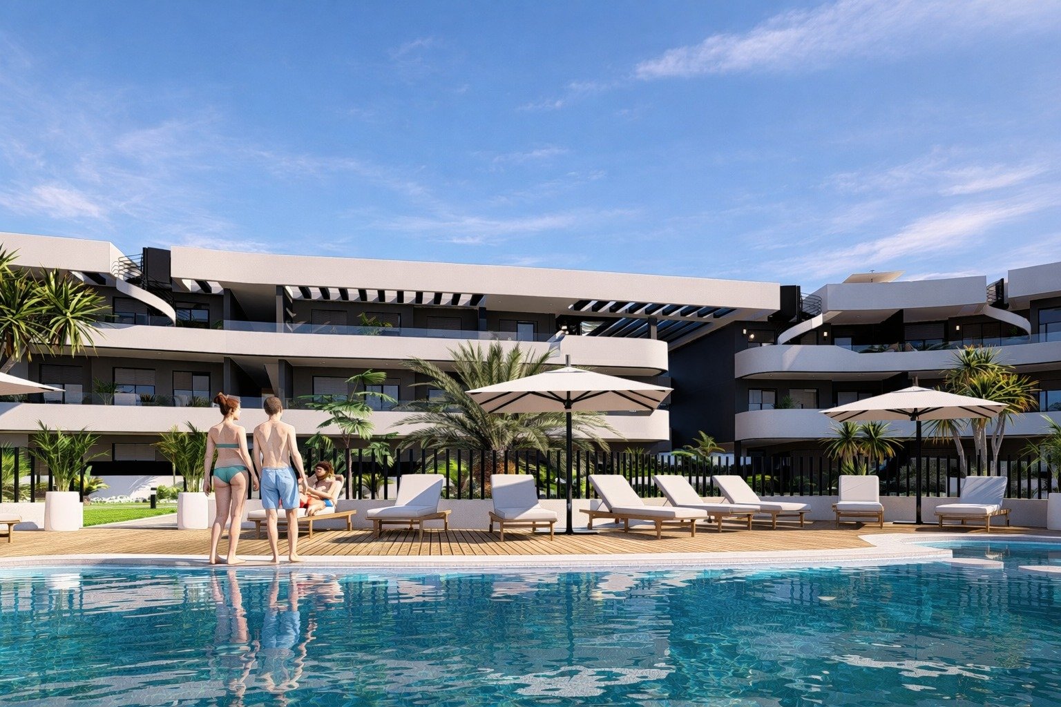 Luxusapartments am Meer, Golfplatz und Stränden, Los Alcázares