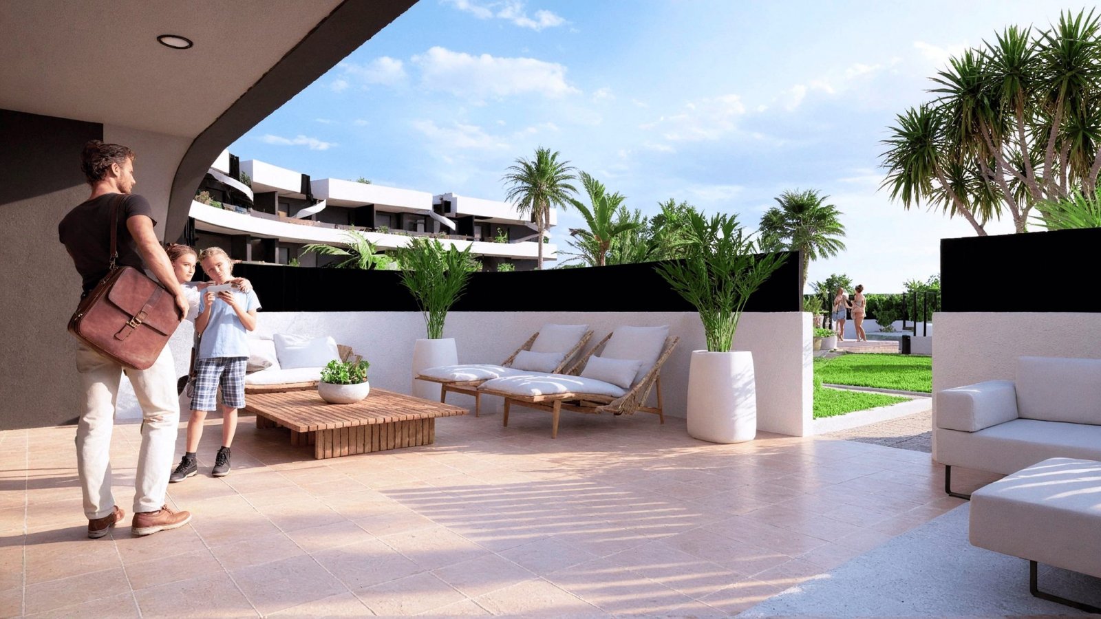 Luxusapartments am Meer, Golfplatz und Stränden, Los Alcázares