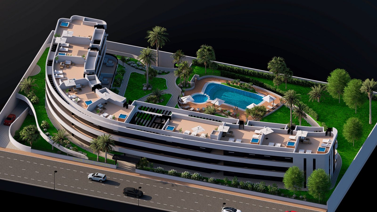 Luxusapartments am Meer, Golfplatz und Stränden, Los Alcázares