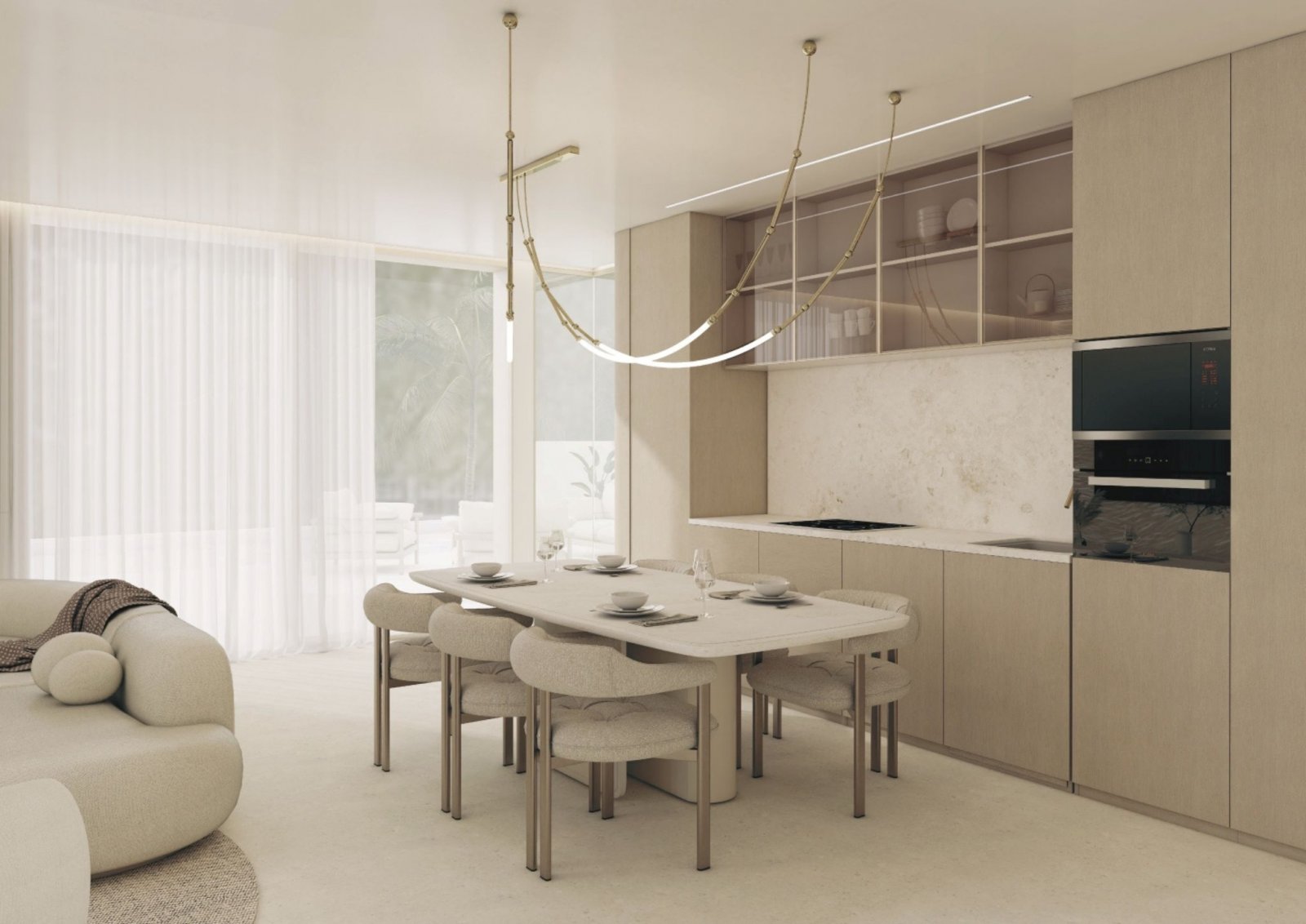 Elegante Villen mit Pool und Garten, Algorfa