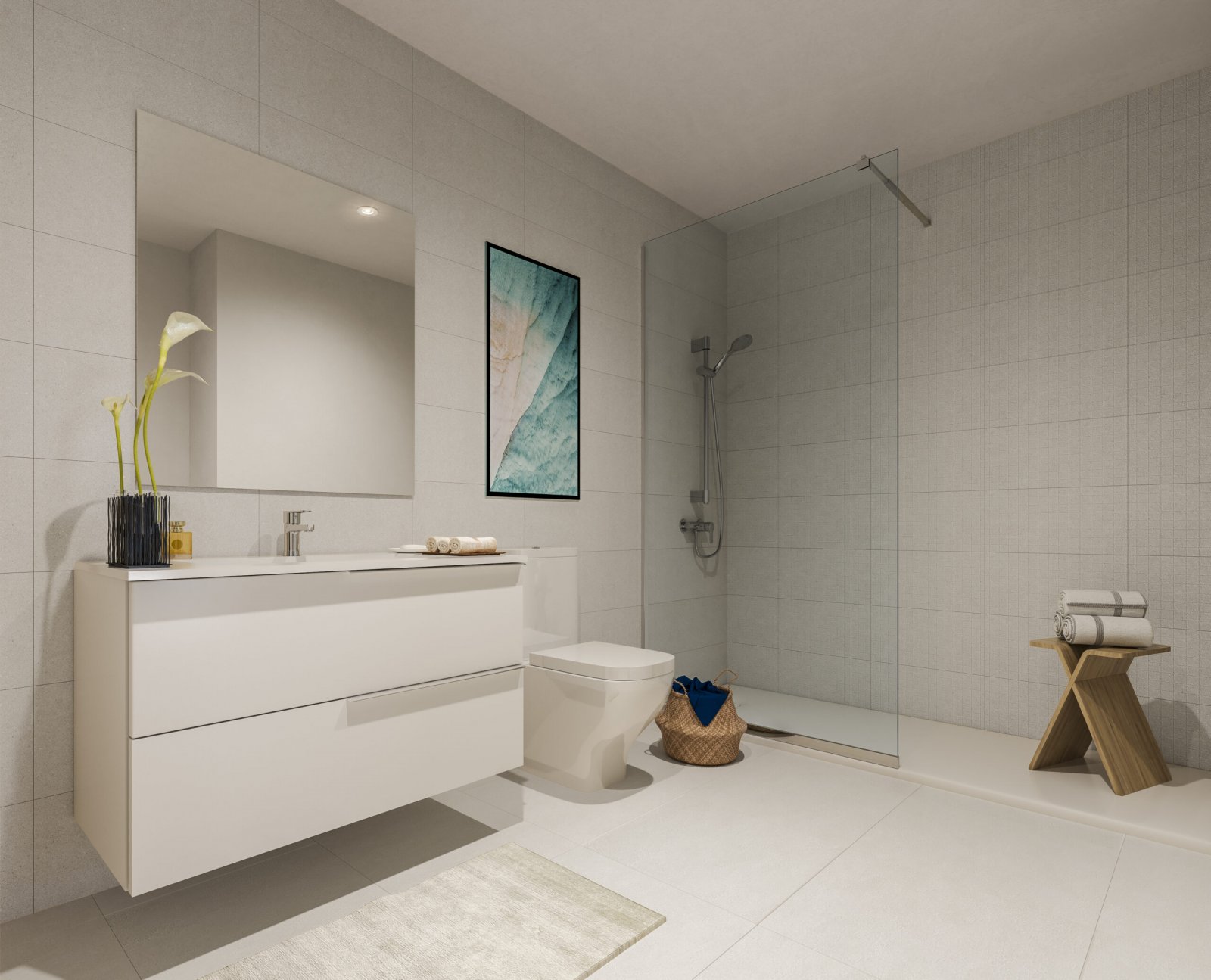 Elegantes Apartment am Meer, Gemeinschaftspool, Estepona