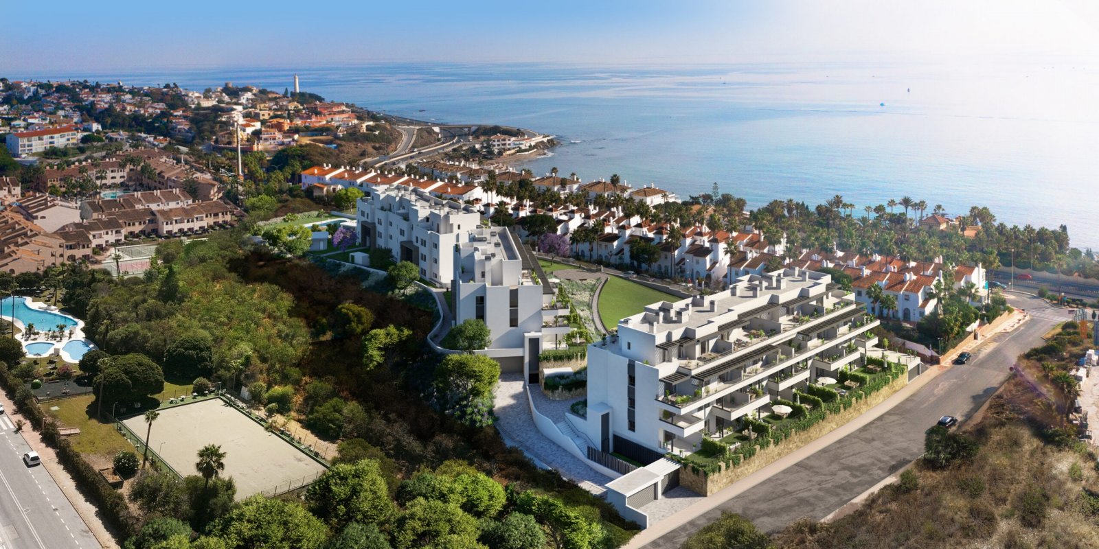 Attraktive Wohnung am Meer, Las Lagunas de Mijas