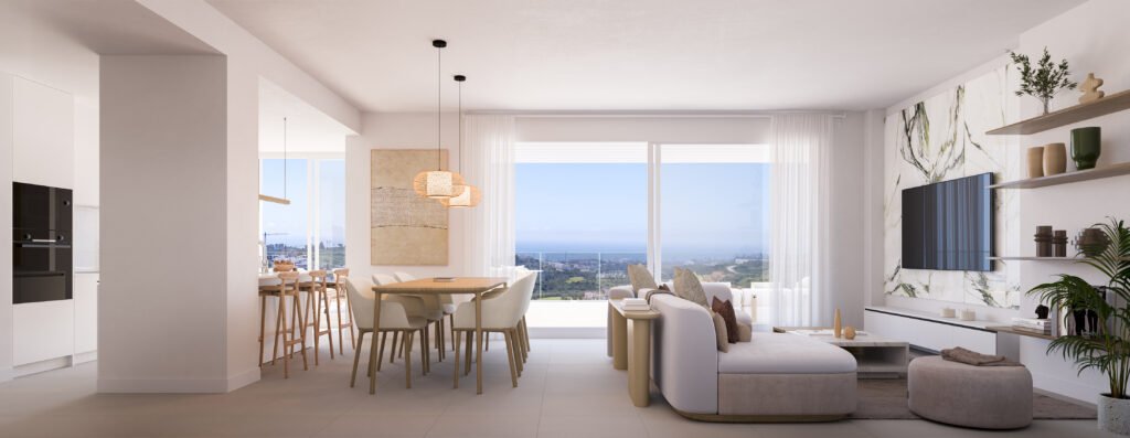 Moderne Apartments am Golfplatz und am Meer, Estepona