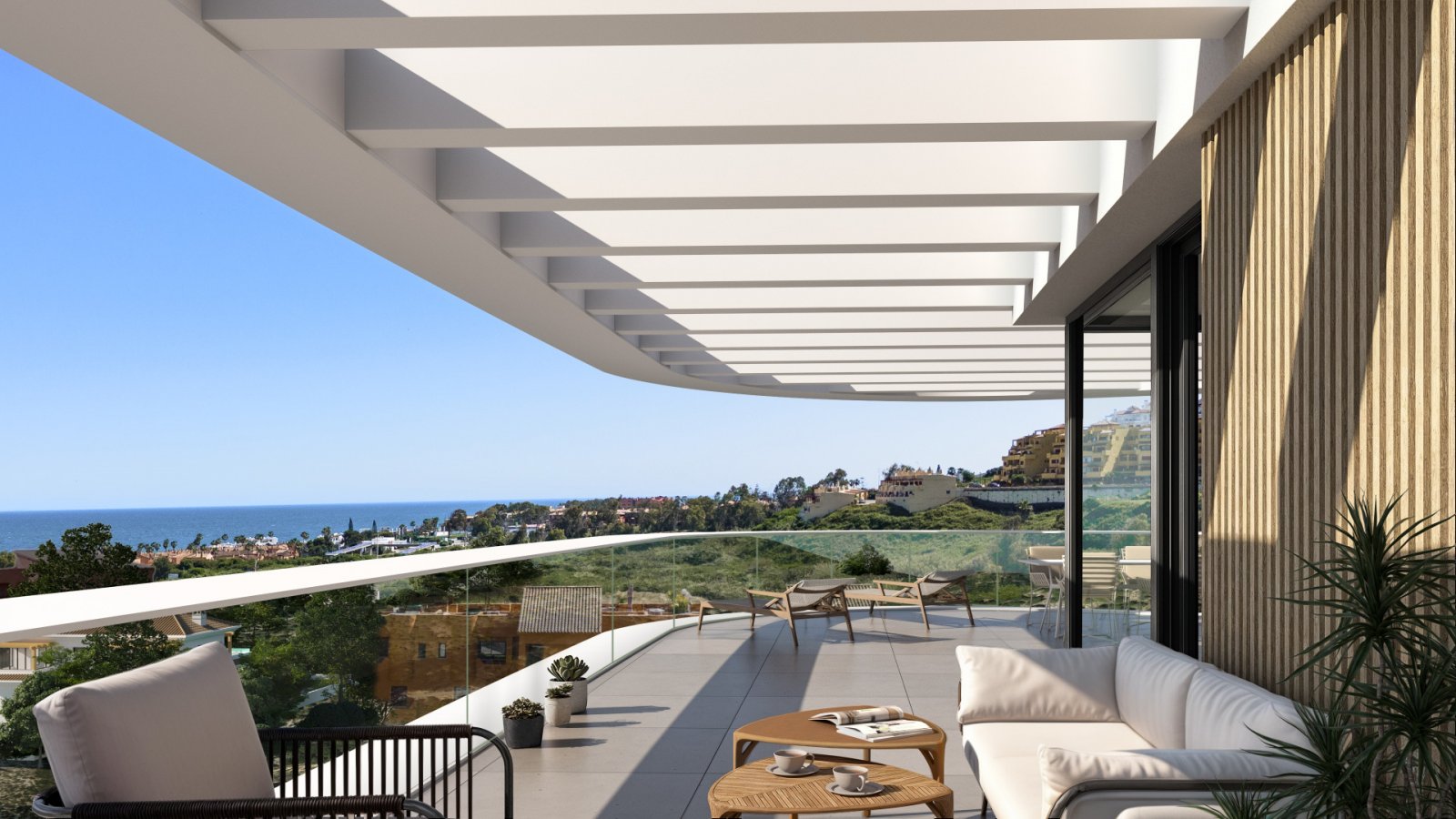 Moderne Apartments am Meer, Garten und Pool, Manilva