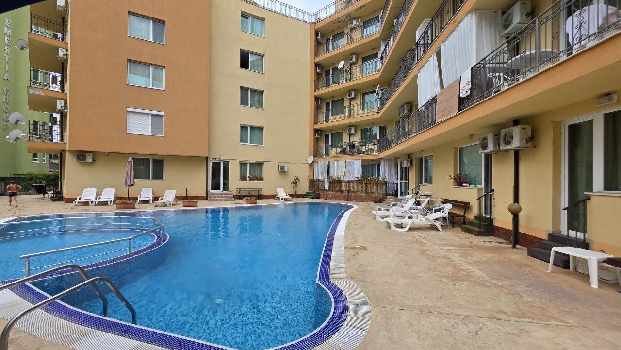 2-Zimmer-Wohnung mit Stadtblick in der Wohnanlage Amadeus 19 in Sonnenstrand, Bulgarien