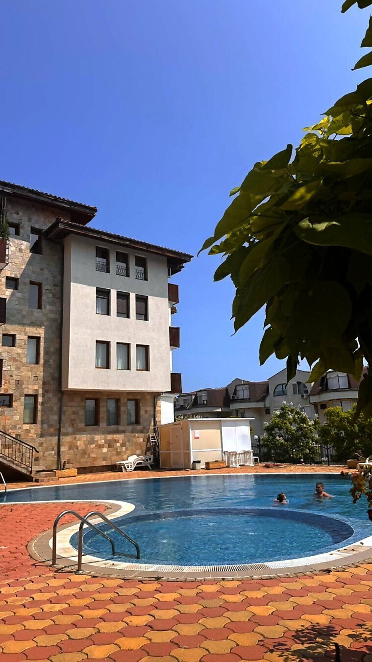 Studio im Schlosskomplex Nessebar, Sveti Vlas, Bulgarien