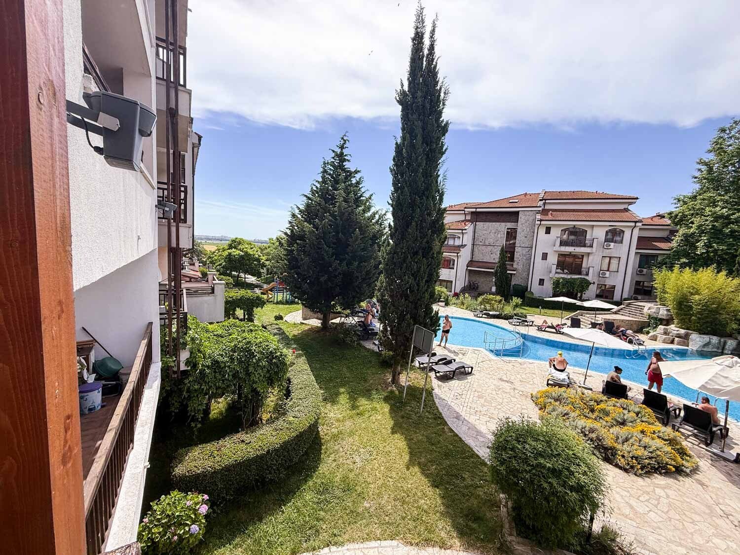 2-Zimmer-Wohnung mit Poolblick im Vineyards Resort, Aheloy, Bulgarien