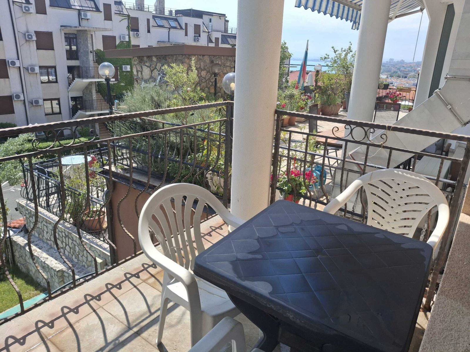 3 Zimmer Wohnung ohne Wartungsgebühr und Meerblick in Sveti Vlas Bulgarien