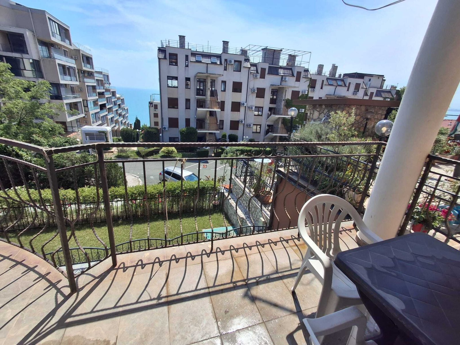 3 Zimmer Wohnung ohne Wartungsgebühr und Meerblick in Sveti Vlas Bulgarien