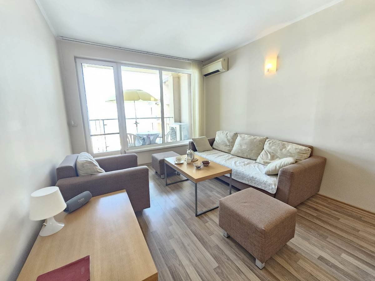4-Zimmer-Wohnung mit Meer- und Poolblick im Komplex Obzor Beach Resort, Obzor, Bulgarien