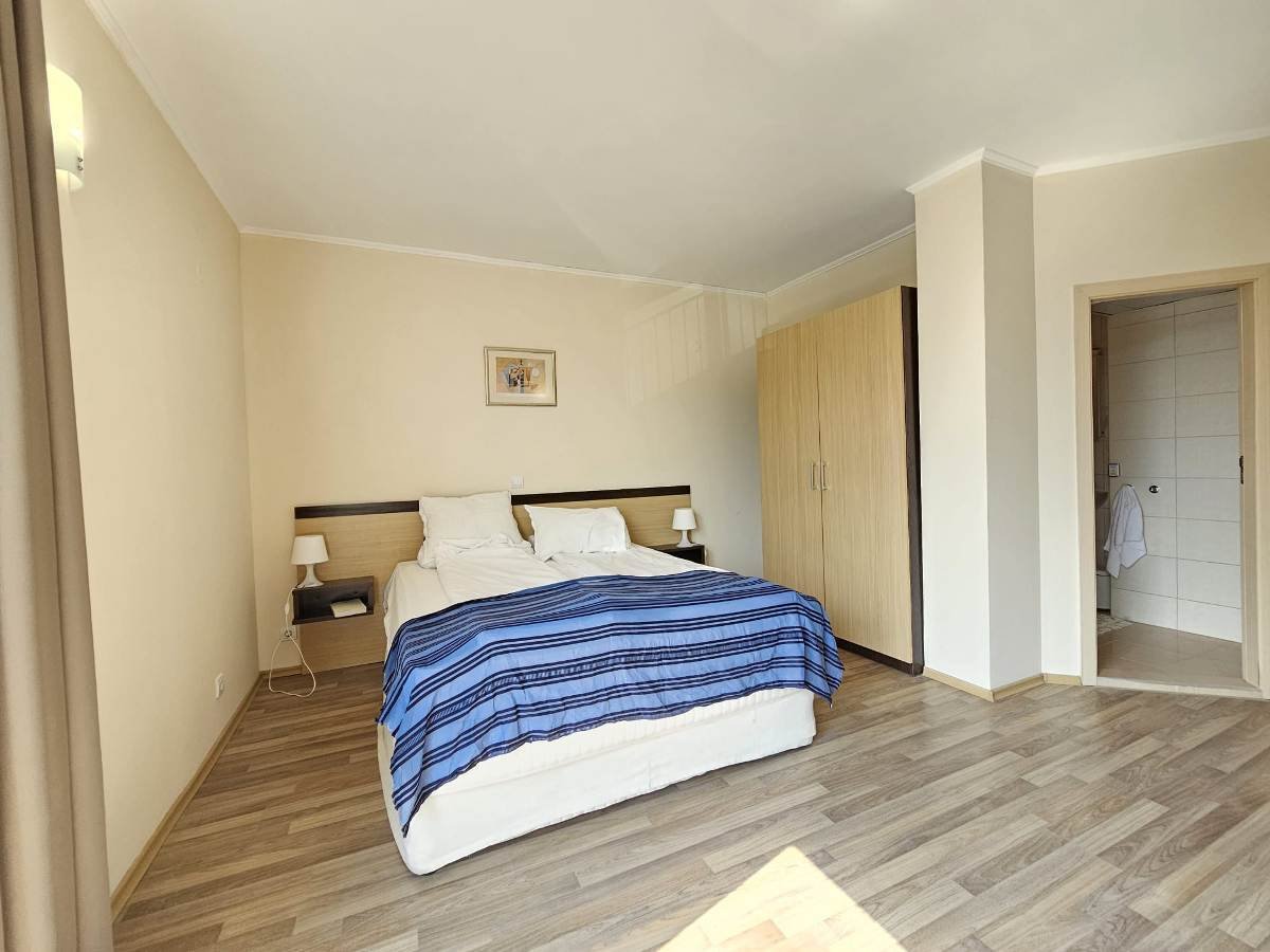 4-Zimmer-Wohnung mit Meer- und Poolblick im Komplex Obzor Beach Resort, Obzor, Bulgarien