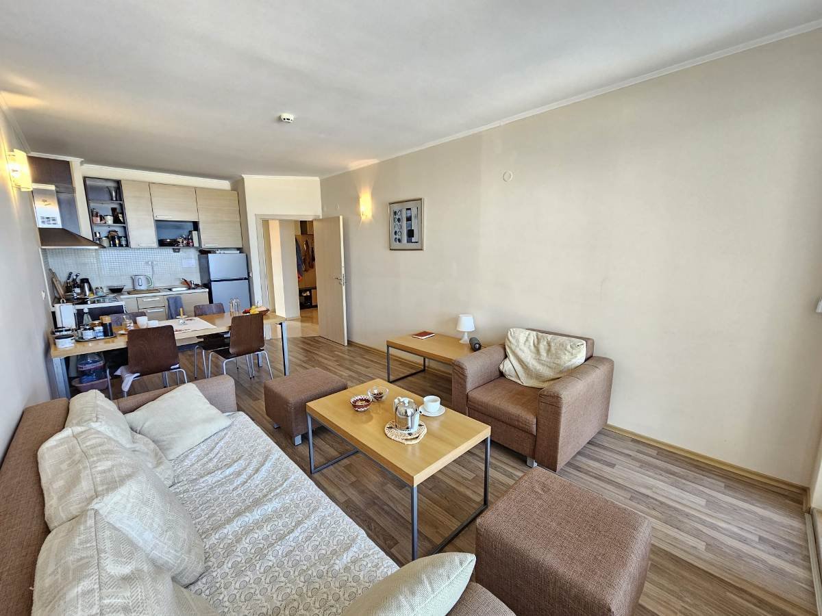 4-Zimmer-Wohnung mit Meer- und Poolblick im Komplex Obzor Beach Resort, Obzor, Bulgarien