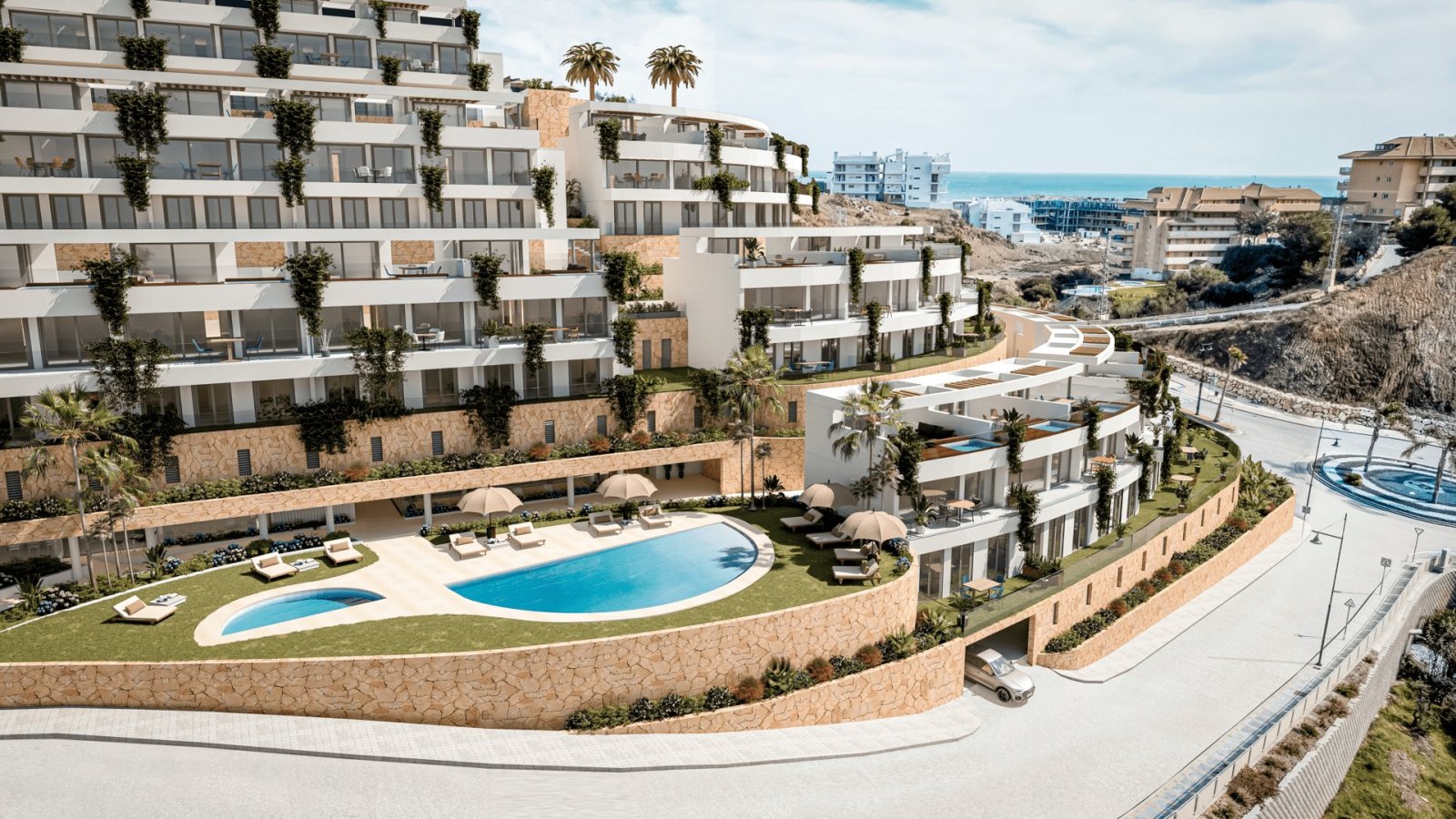Elegante Villa am Meer, Pool und Garten, Fuengirola