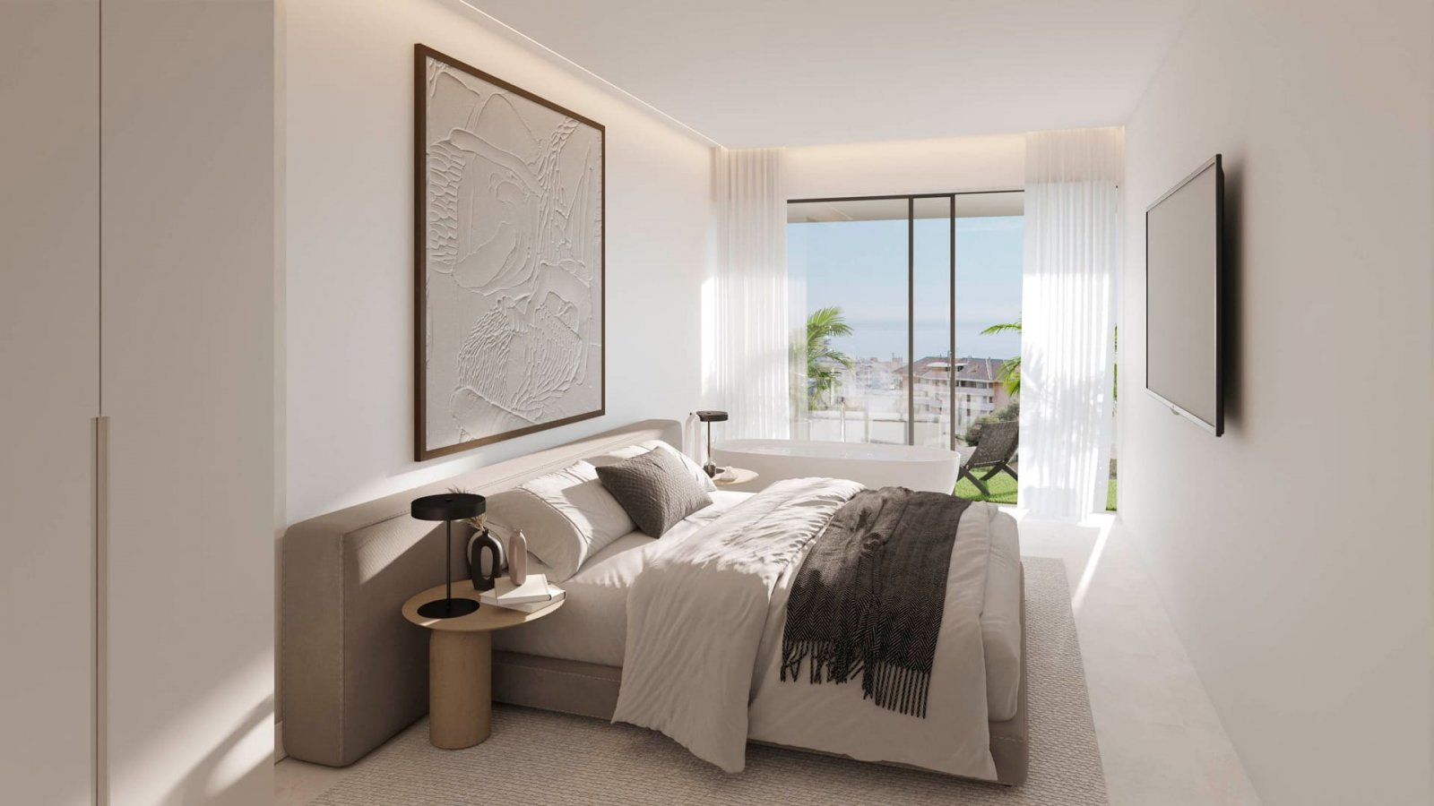 Elegante Villa am Meer, Pool und Garten, Fuengirola