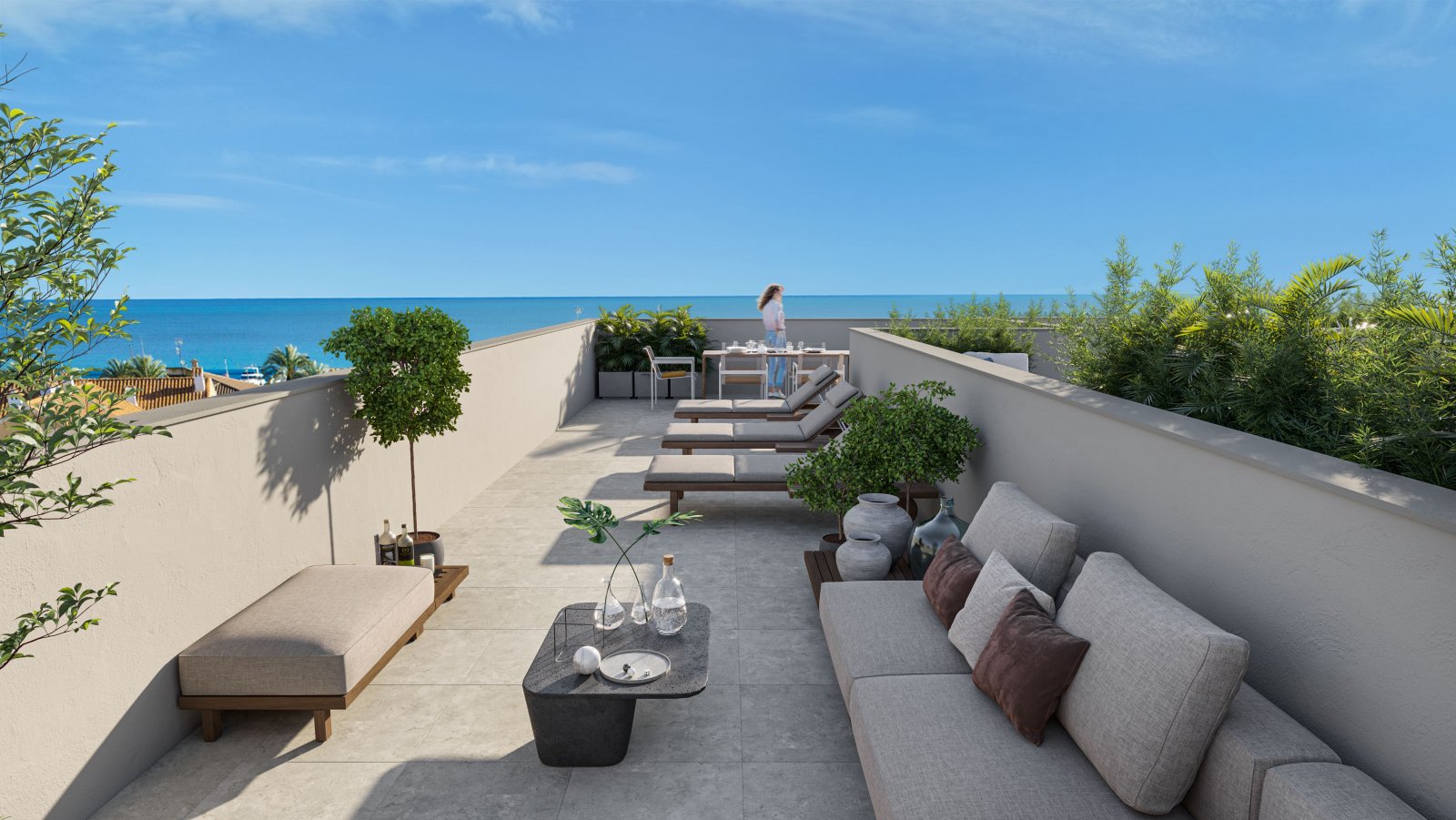 Exklusive Apartments am Strand, Gemeinschaftspool, Los Alcázares