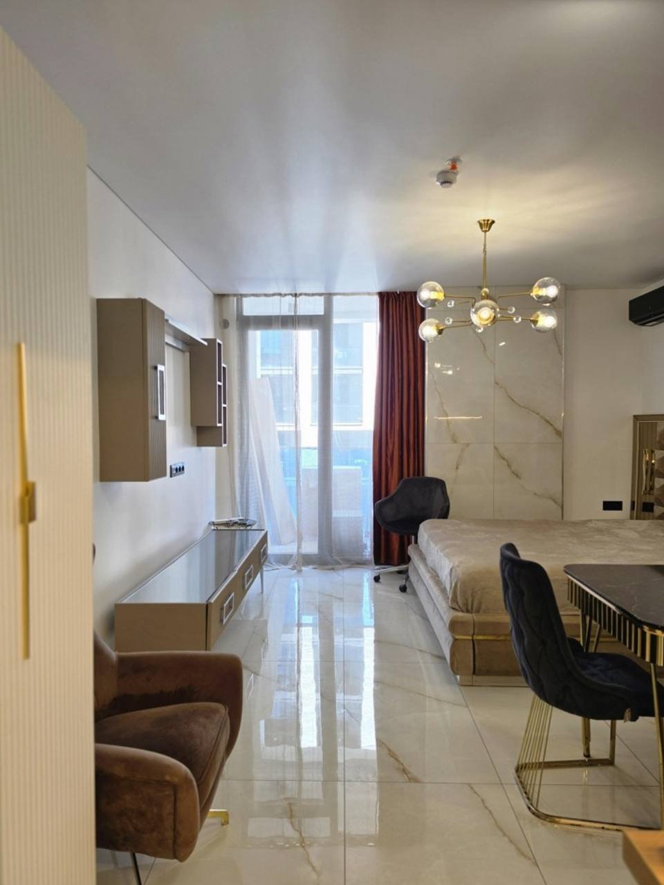 Modernes Studio in Palm Residence, Batumi, Georgien – Geräumiges Apartment am New Boulevard nahe dem Strand
