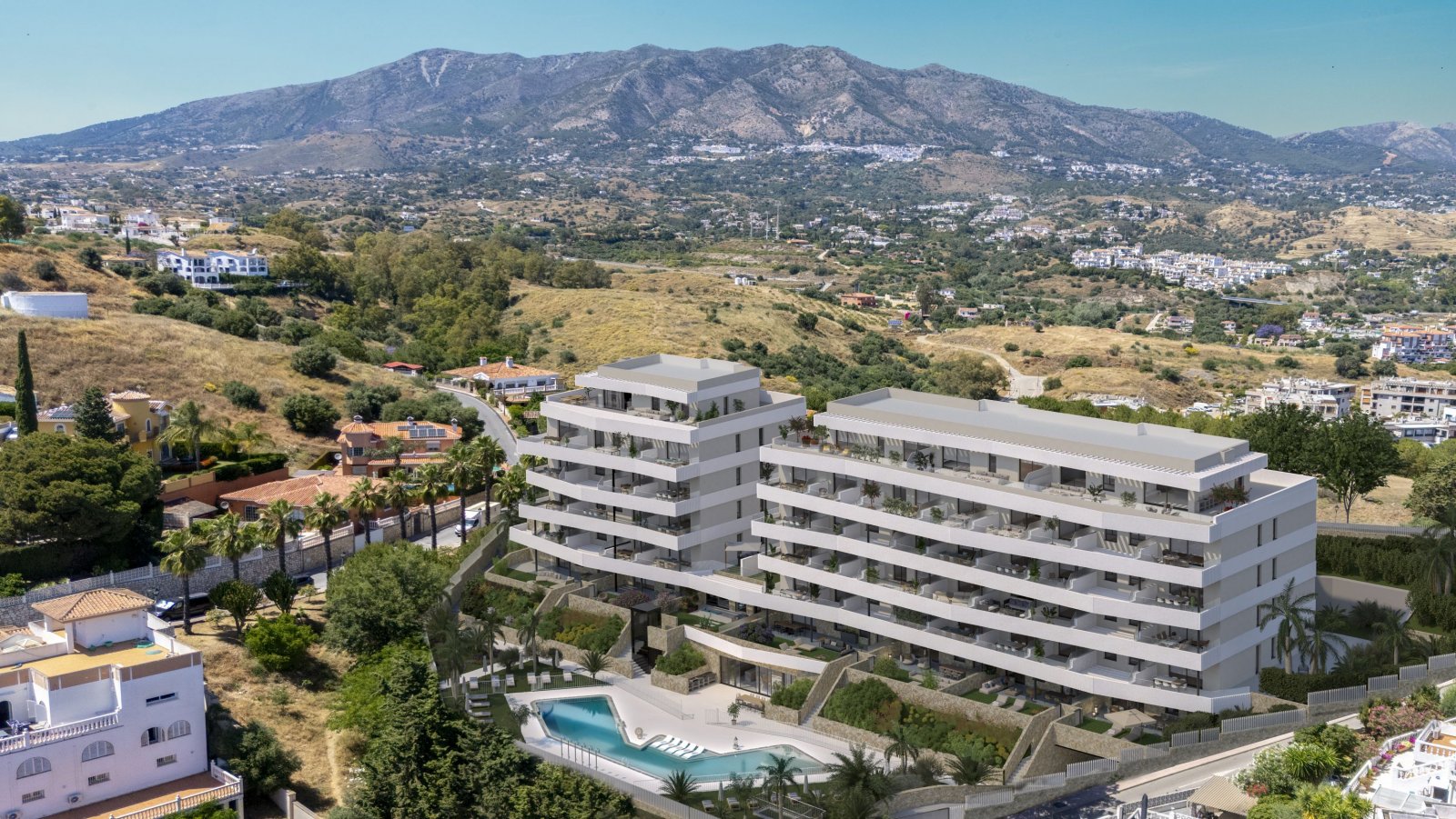 Moderne Wohnung in Meeresnähe, Las Lagunas de Mijas