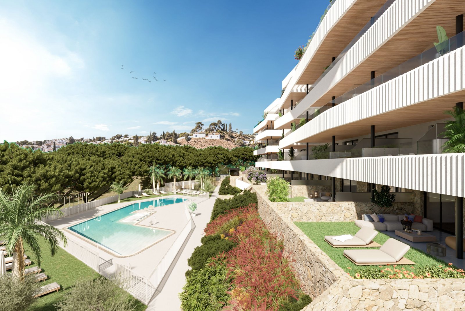 Moderne Wohnung in Meeresnähe, Las Lagunas de Mijas