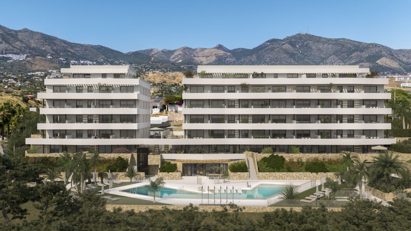 Moderne Wohnung in Meeresnähe, Las Lagunas de Mijas