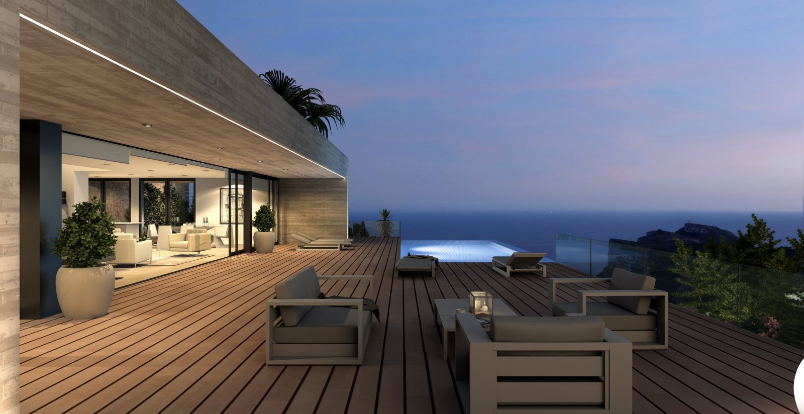 Luxusvilla mit Meerblick, Cumbre del Sol, Benitachell