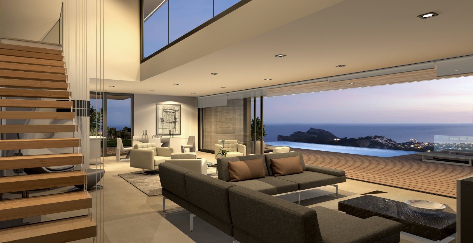 Luxusvilla mit Meerblick, Cumbre del Sol, Benitachell
