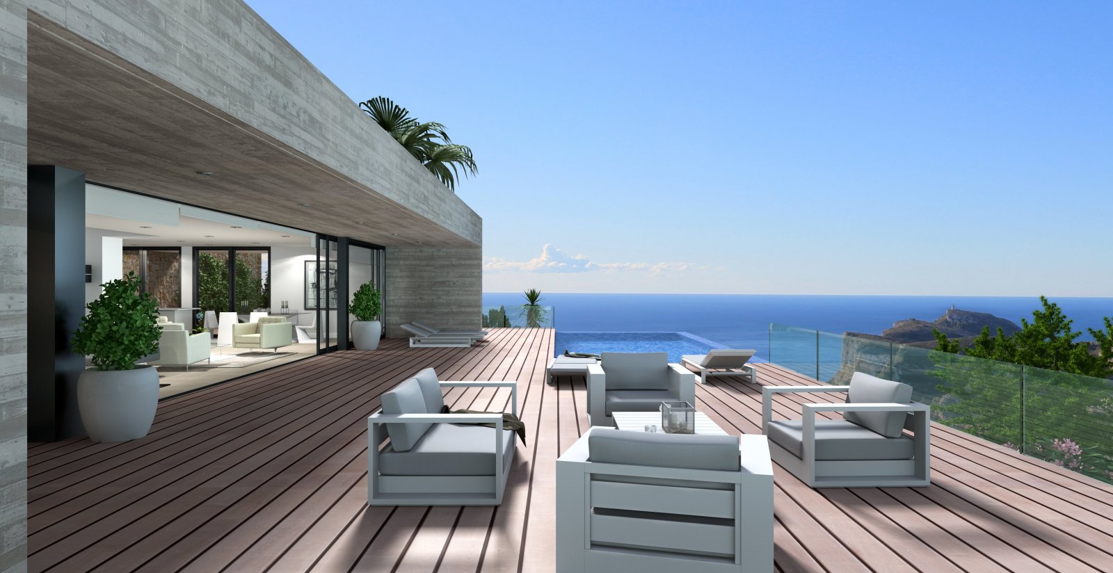 Luxusvilla mit Meerblick, Cumbre del Sol, Benitachell