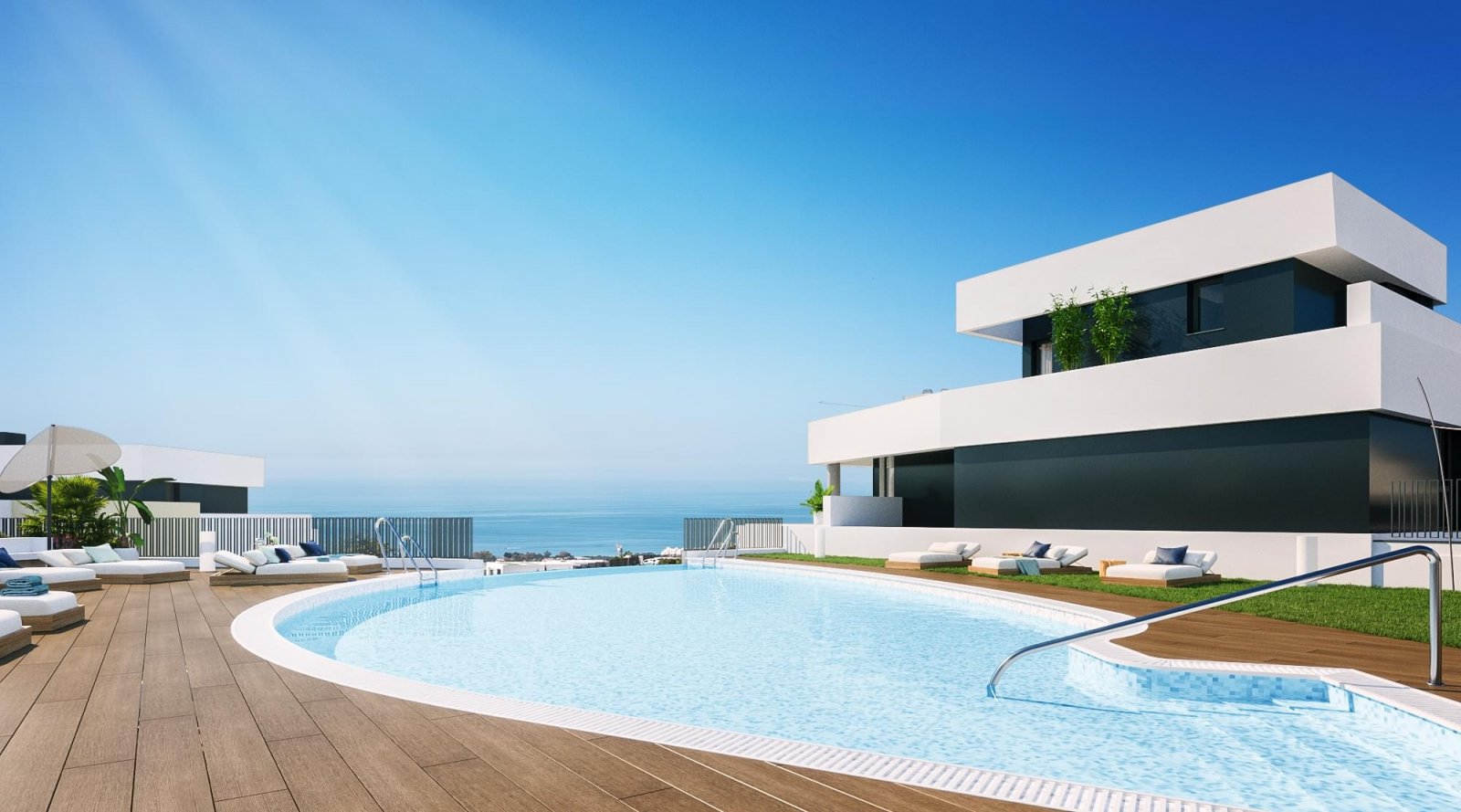 Luxusapartment mit Meerblick, Marbella