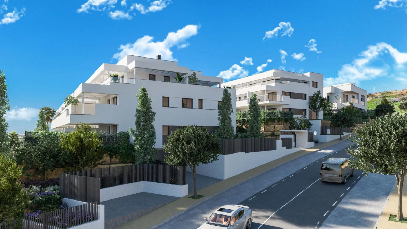 Luxusapartments mit Meerblick, Buenas Noches, Estepona