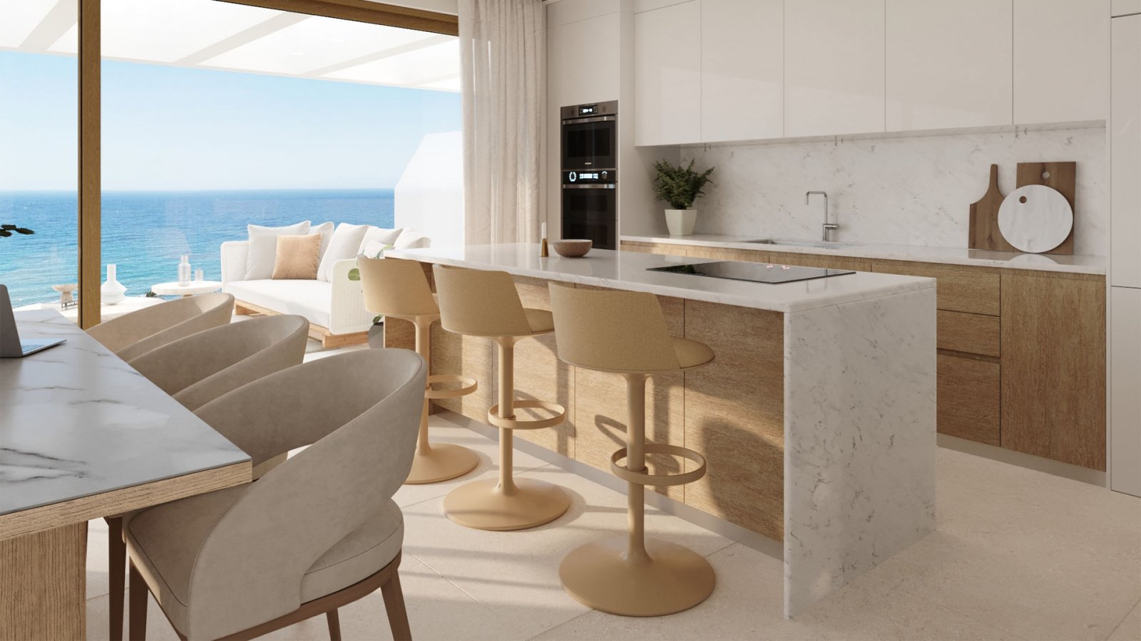 Exklusive Wohnung am Meer, Las Lagunas de Mijas