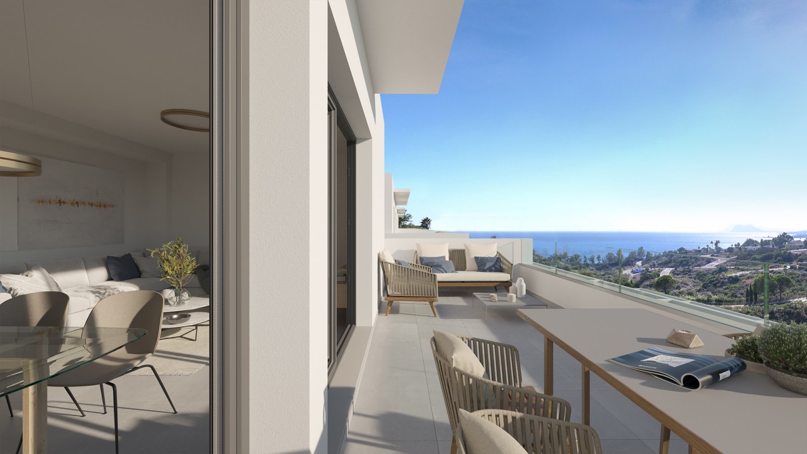 Exklusives Stadthaus mit Pool am Meer, La Chullera, Manilva