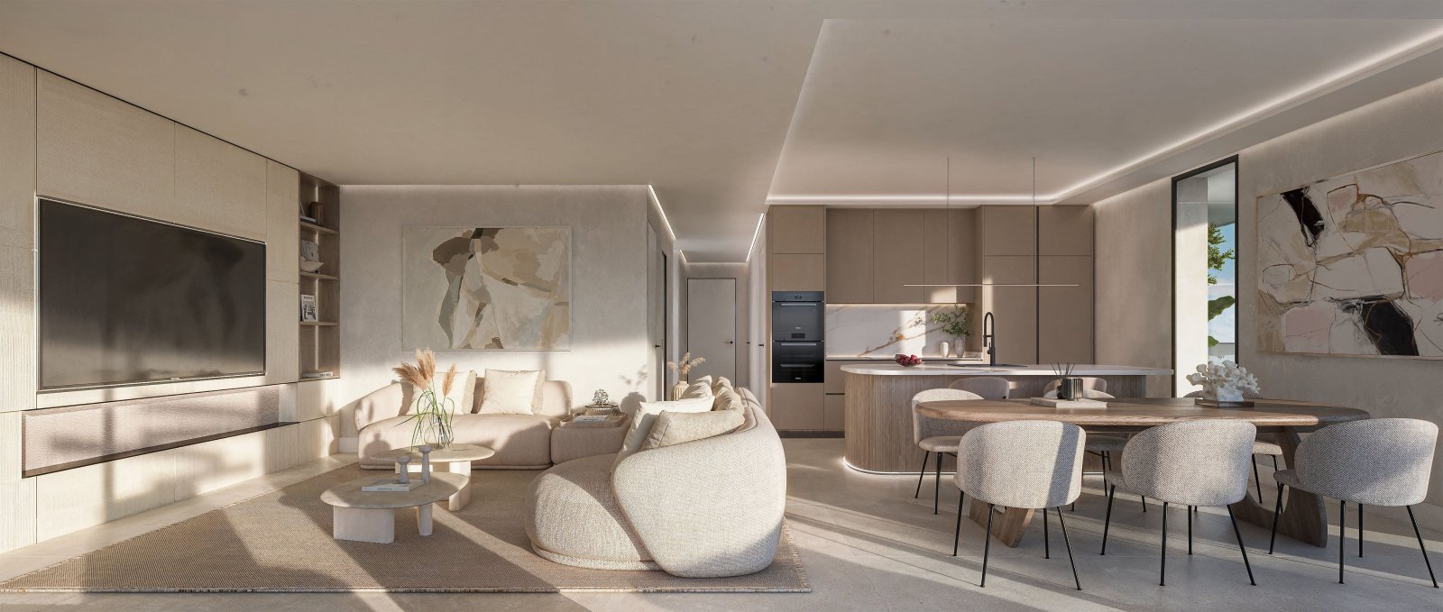 Luxusapartment am Meer, Golfplatz, Estepona