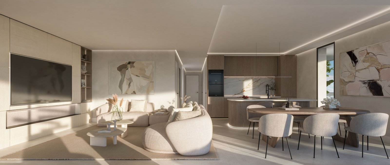 Luxusapartment am Meer, Golfplatz, Estepona
