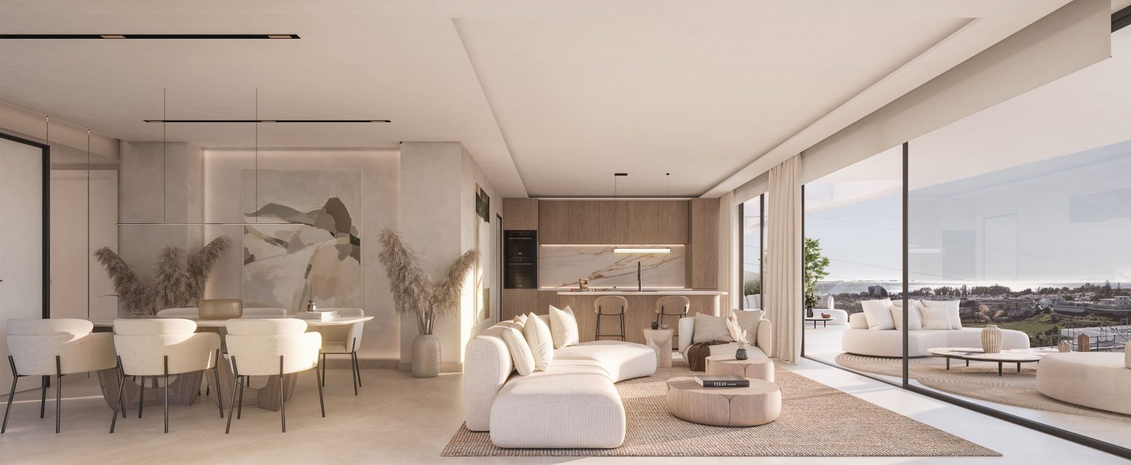 Luxusapartment am Meer, Golfplatz, Estepona