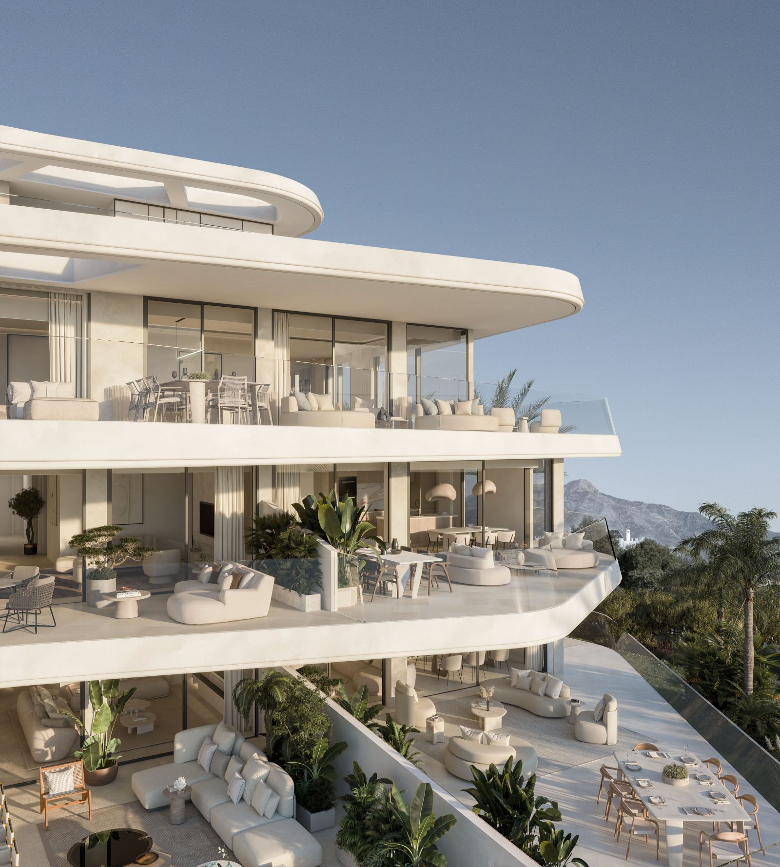 Exklusive Ferienwohnung am Meer, Golfplatz, Estepona
